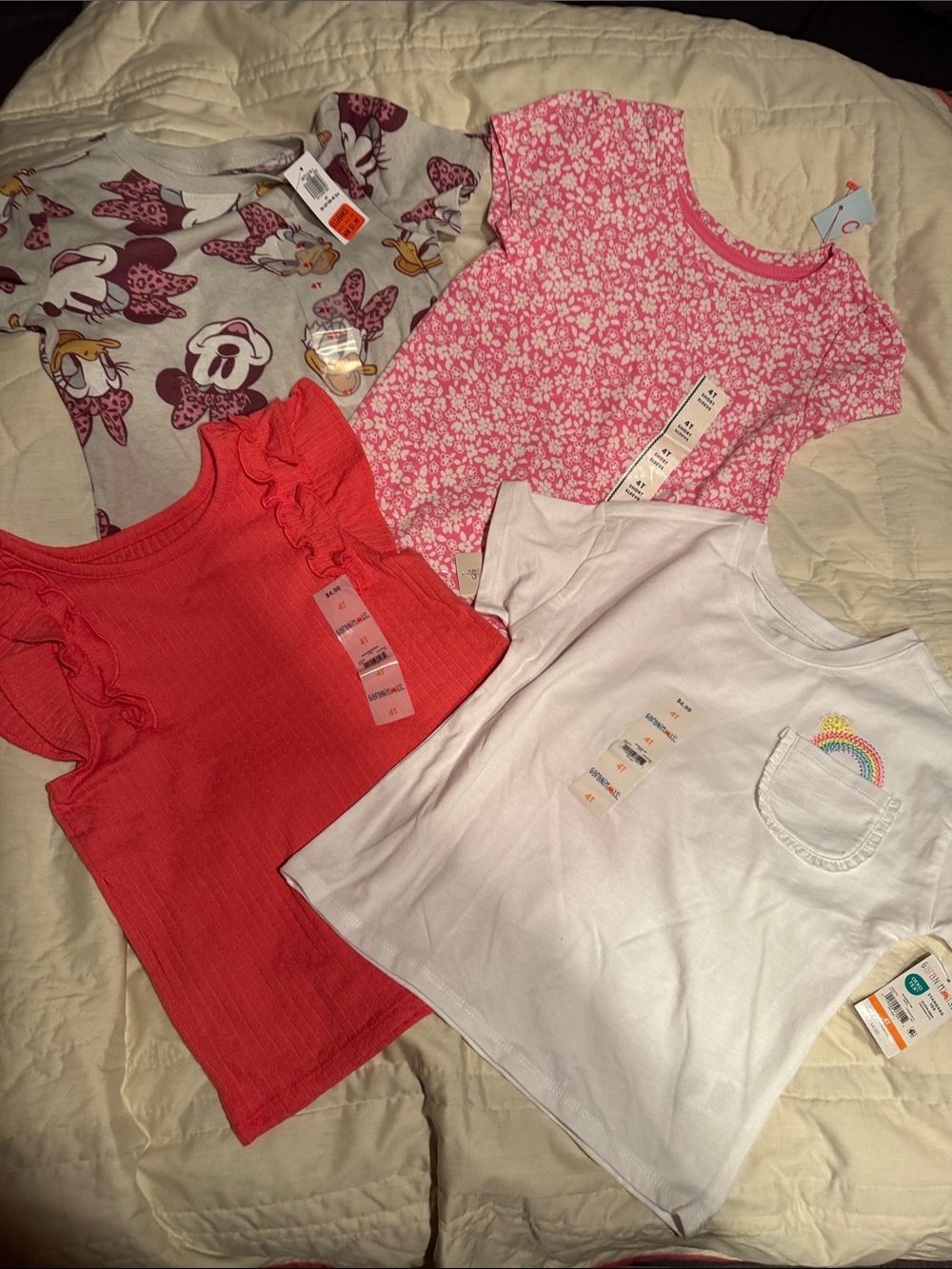 Lot of 4 Summer Tees